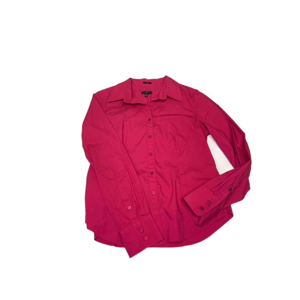 Talbots Women’s Pink Button Down Shirt Petite 6p